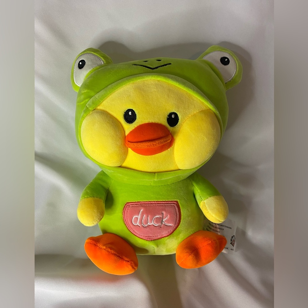 12” Kawaii Soft Transform Lalafanfan Ducks Plush Toys Nap Pillow Cute Home